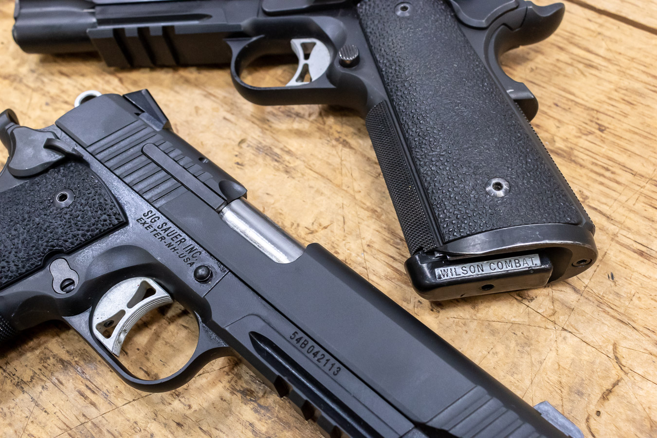 SIG SAUER 1911 Tacops 45 ACP Police Trade-in Pistol (Very Good Condition)